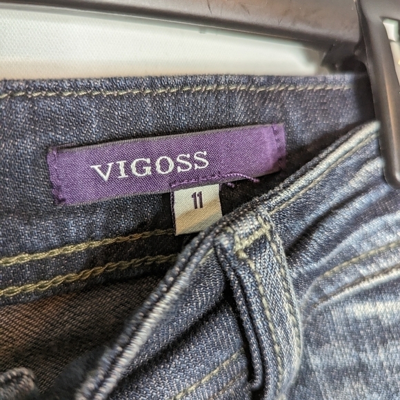 Vigoss Dark Denim Boot Cut Jeans - Picture 7 of 13